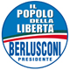 Logo Popolo della Libertà bERLUSCONI